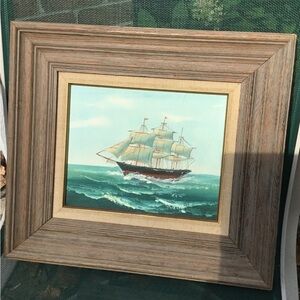 Ship Oil painting